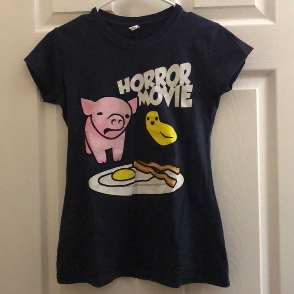 Other - Bacon & Eggs Tshirt Piggy & Chick Horror Movie